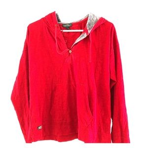 Red comfortable Ralph Lauren hoodie